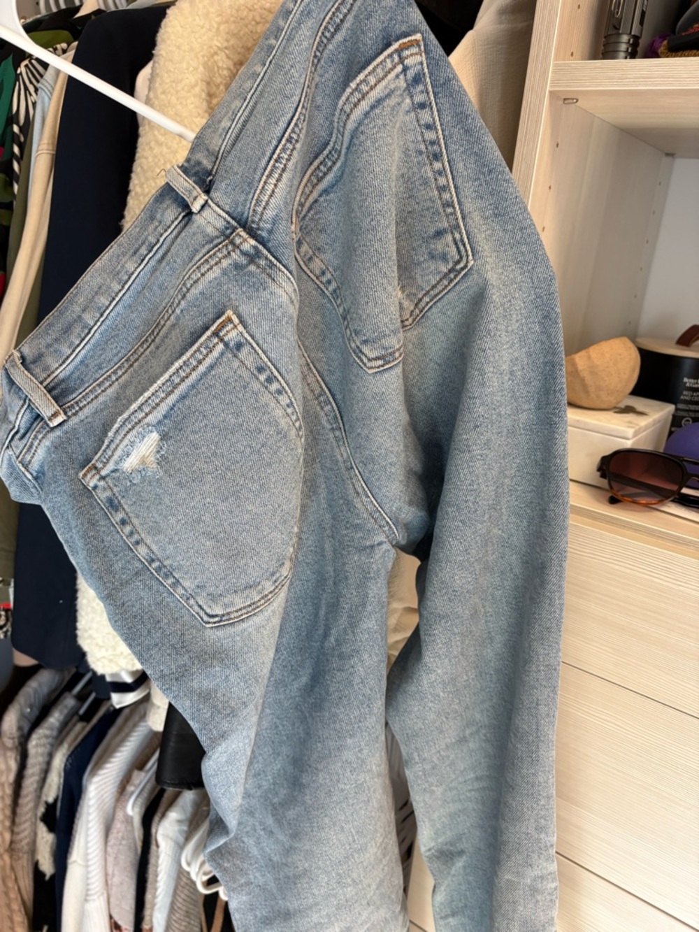 Banana Republic Light Blue Cropped Ankle Jeans